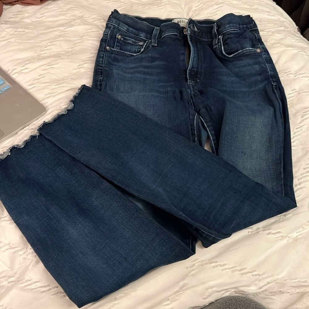Agolde sophie crop jeans